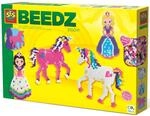 SES Creative | B&uuml;gelperlen-Set Einhorn und Prinzessin | Manuelle Aktivit&auml;t M&auml;dchen