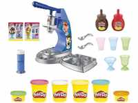 Play-Doh Drizzy Eismaschine mit Toppings, inklusive Drizzle Knete und 6 Farben