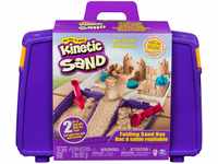 Kinetic Sand Folding Sandbox Comes with 2LBS of Non-Toxic Play Sand, 7 Tools and