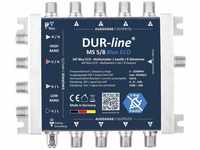DUR-line MS 5/8 Blue eco Stromspar Multischalter - für 8 SAT Teilnehmer/TV -...
