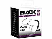 Black Velvets Cock Ring - softer Penisring aus Silikon für Männer, Cockring mit