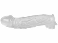 Crystal Skin Penishülle - transparenter Penis Sleeve für Männer, Penishülle mit