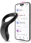 LOVENSE Diamo Bluetooth Penis Ring Vibratoren mit APP, Fernsteuerung Vibrator f&uuml;r