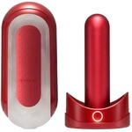 TENGA FLIP ZERO RED & FLIP WARMER Set - Masturbator f&uuml;r M&auml;nner, ohne Vibration,