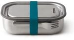BLACK + BLUM Lunchbox Edelstahl 1L | Ozean | 3-in-1 | Vakuumverschluss- 100%