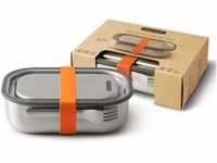 BLACK + BLUM Lunchbox Edelstahl 1L | Orange | 3-in-1 | Vakuumverschluss- 100%