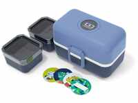 monbento - Kinder Lunchbox MB Tresor Infinity - Bento Box mit 3 Fächern -...