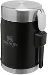 STANLEY 1913 Classic Legendary Thermobeh&auml;lter F&uuml;r Essen Mit G&ouml;ffel 400 ml - H&auml;lt