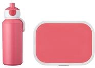 Mepal Lunchset (Pop-up Trinkflasche und Brotdose) -Rose Pausenset Campus, ABS, 0 mm,