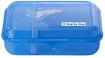 Step by Step Lunchbox &bdquo;Sky Rocket Rico, blau, mit Trennwand und Klickverschluss,