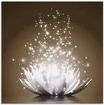 ARTland Wanddeko Glasbilder Wandbild Glas Bild einteilig 50x50 cm Quadratisch...
