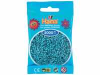 Hama Perlen 501-31 - Mini-Perlen, 2000 Stück türkis