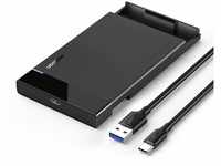 UGREEN Festplattengehäuse 2,5 Zoll USB C 3.2 Gen 2 auf SATA III bis zu 6 Gbps