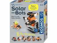 KOSMOS 620677 Solar Bots, Baue 8 Solar-Modelle, Bausatz für Roboter mit
