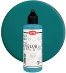Viva Decor Blob Paint K&uuml;nstlerfarbe 90 ml Gl&auml;nzend f&uuml;r Leinwand Karton