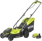 RYOBI 18 V ONE+ Akku-Rasenm&auml;her RLM18X33B40 &ndash; 33 cm Schnittbreite, inkl. 4,0 Ah
