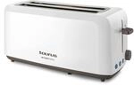 Taurus Toaster | Mytoast Duplo | breite Toastschlitze | 1450W | Stopp-,