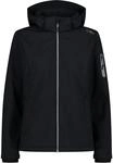 CMP - Damenjacke mit Kapuze und Rei&szlig;verschluss, Schwarz, XXS