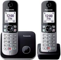 Kabelloses Telefon Panasonic Corp. KX-TG6852SPB DUO Schwarz