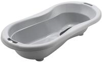 Rotho Babydesign TOP Xtra Baby Badewanne Babybadewanne f&uuml;r Kinder Grau | Babywanne