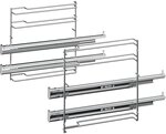 Bosch HEZ638270 Zubeh&ouml;r f&uuml;r Back&ouml;fen, Teleskop-Vollauszug 2-fach, Edelstahl, Made