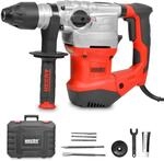 HECHT starkes Bohrhammer Set mit 1500 Watt (Zerst&ouml;rer 2025) &ndash; Mit Zubeh&ouml;r,