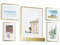 Umbra Matinee Galerie Bilderrahmen für 20 x 25 cm, 13 x 18 cm und 10 x 15 cm Fotos,