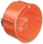 O-range 9063-02 Kaiser Hohlwand Ger&auml;tedose, Tiefe 49 mm, Orange, 68x48mm