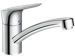 hansgrohe Logis wassersparende Einhebel-K&uuml;chenarmatur, Komfort-H&ouml;he 120mm mit