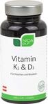 NICApur Vitamin K2 & D3 Kapseln f&uuml;r Knochen und Muskeln, 60 St. Kapseln
