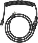 GLORIOUS Gaming Premium Coiled Keyboard Cable - Vergoldetes USB-A (PC) auf USB-C