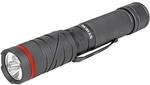 STIER LED-Taschenlampe mit wiederaufladbarem Akku, UV-Licht, 300 Lumen, Winkelkopf,