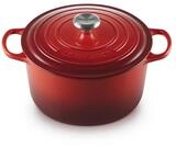 Le Creuset Hoher runder Br&auml;ter aus Gusseisen, 26cm, Kirschrot, 21195260602430