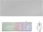 Mars Gaming MCPXWES, Spanisch Sprache, Combo Tastatur H-Mech FRGB, Ultralight Maus