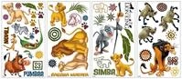 Roommates "Disney's The Lion King Wandsticker, RMK1921SCS, Bunt, 29 x 13 x 2.5 cm
