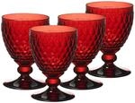 Villeroy & Boch Boston Coloured Rotweingl&auml;ser Red 4er Set, 310 ml, Farbige