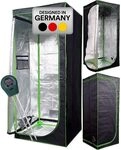 Mucola Growzelt 80x80x180 cm Set mit 3-in-1 Messger&auml;t Zuchtzelt f&uuml;r...