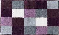 Erwin M&uuml;ller Badematte Kreta aubergine Gr&ouml;&szlig;e 80x140 cm, Badteppich, Badvorleger