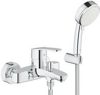 GROHE Eurostyle Cosmopolitan - Einhand-Wannenbatterie (mit Brausegarnitur,