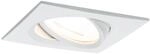 Paulmann Einbauleuchte LED Nova eckig 6,5W GU10 Wei&szlig; IP23...