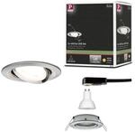Paulmann 93464 LED Einbauleuchte 3-Step-Dim Nova schwenkbar rund 84 mm 50&deg;...