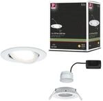 Paulmann 93448 LED Einbauleuchte Nova Coin Einzelleuchte schwenkbar rund 84 mm...