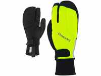 Roeckl Villach 2 Trigger Winter Fahrrad Handschuhe lang Fluo gelb 2023: Größe: 8
