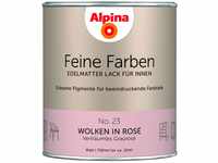 Alpina Feine Farben Lack No. 23 Wolken in Rosé edelmatt 750ml - Verträumtes