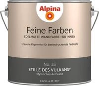 Alpina Feine Farben &ndash; No. 33 Stille des Vulkans&reg; &ndash; edelmatte Innenfarbe -