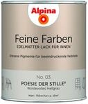 Alpina Feine Farben Lack No. 03 Poesie der Stille&reg; edelmatt 750ml -...
