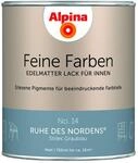 Alpina Feine Farben Lack No. 14 Ruhe des Nordens&reg; edelmatt 750ml - Stilles...
