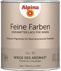 Alpina Feine Farben Lack No. 35 Wiege des Aromas edelmatt 750ml - Erlesenes...