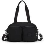 Kipling COOL DEFEA Mittelgro&szlig;e Schultertasche, Black Noir (Schwarz)
