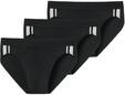 Schiesser Herren 3 Pack Slip Softbund und Streifen Bio Baumwolle - 95/5 Organic